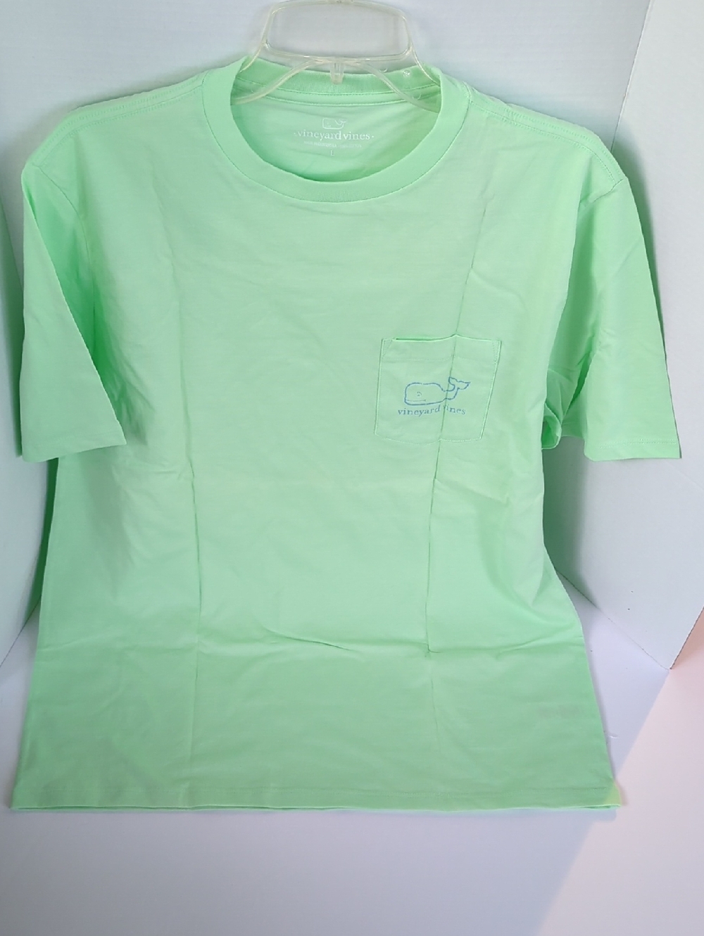 Vineyard Vines Men's Short-Sleeve Pocket Tee in Mint